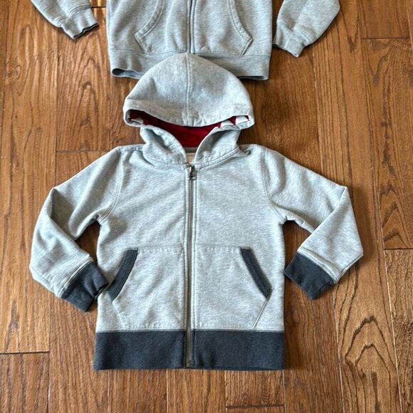 Boys 5-6 CrewCuts Polo Zipper hoodie bundle - Picture 3 of 8